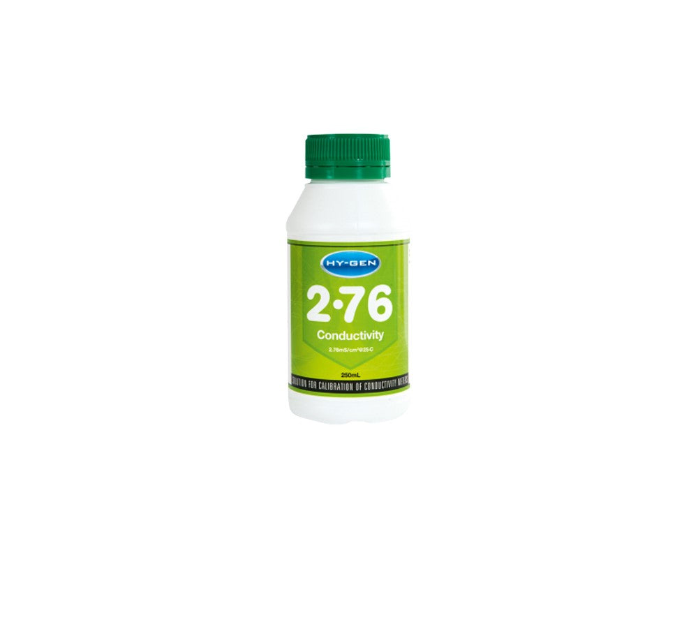 HY-GEN EC CONDUCTIVITY - 2.76 | 250ML / 500ML /1L | CALIBRATION SOLUTION FOR EC PPM METER