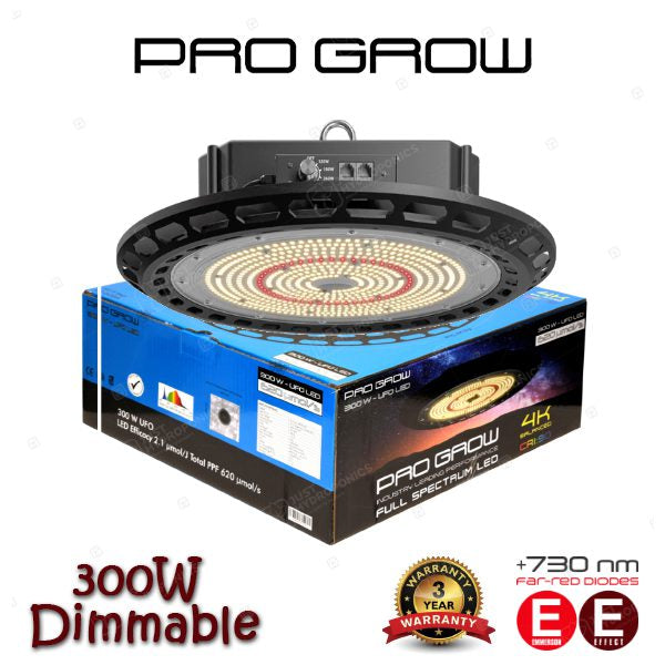 Pro Grow UFO LED 300W Dimmable